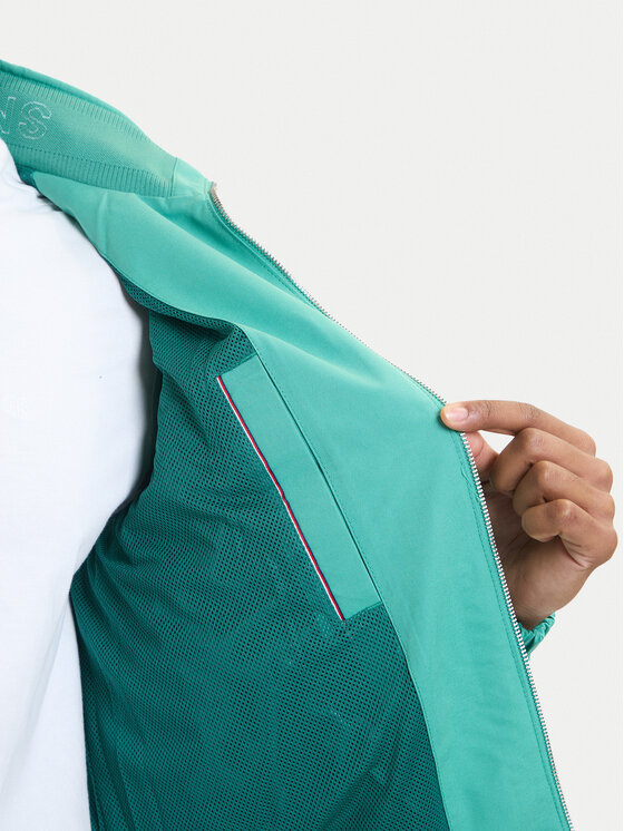 Tommy Jeans Tommy Jeans Giacca di transizione Essential DM0DM22720 Verde Regular Fit