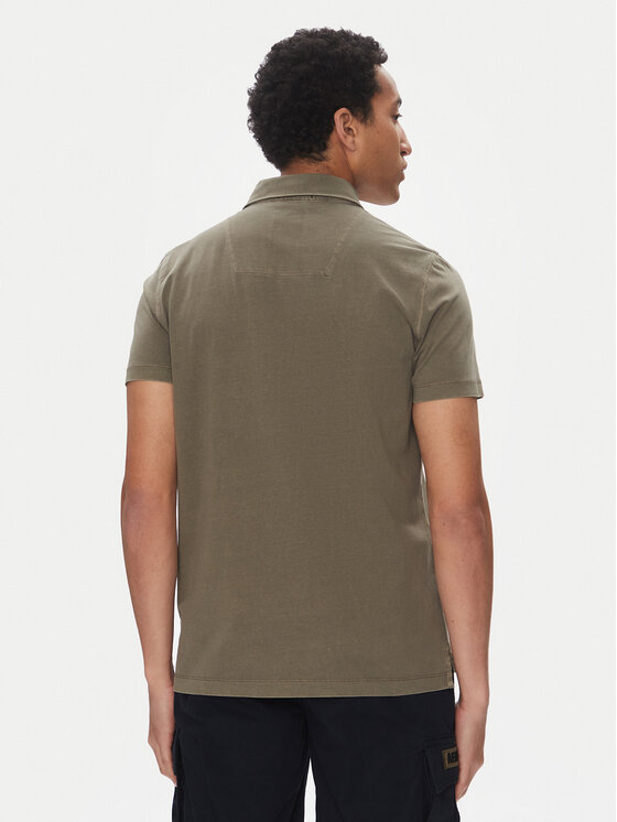 Aeronautica Militare Aeronautica Militare Polo marškinėliai 251PO1852J677 Chaki Regular Fit