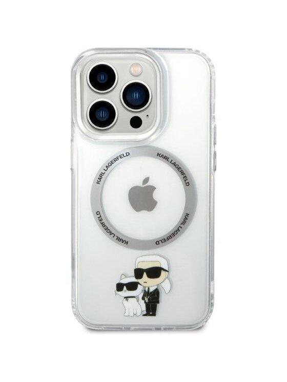 KARL LAGERFELD KARL LAGERFELD Etui na telefon Magsafe Przezroczysty