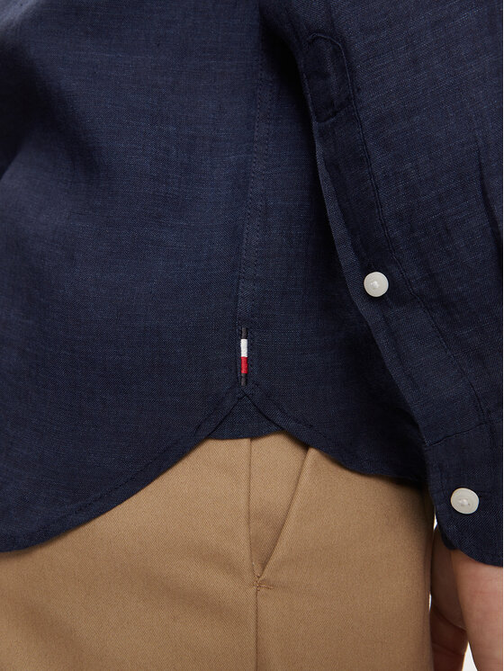 Tommy Hilfiger Tommy Hilfiger Košeľa MW0MW34602 Tmavomodrá Regular Fit