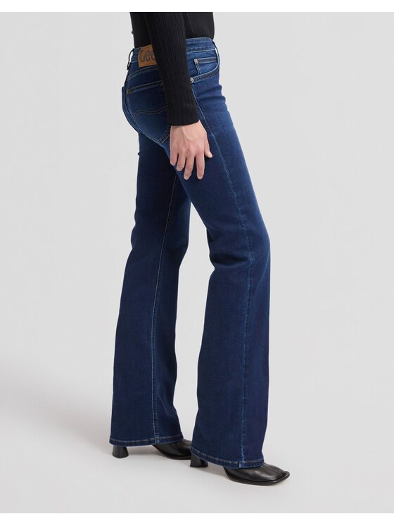 Lee Lee Jeansy LANA Niebieski Bootcut Fit