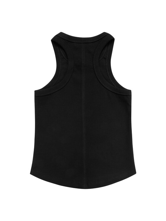 2005 2005 Top Uniform Czarny Slim Fit