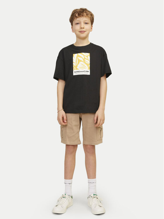Jack&Jones Junior Jack&Jones Junior T-shirt Jormarbella 12257641 Crna Loose Fit
