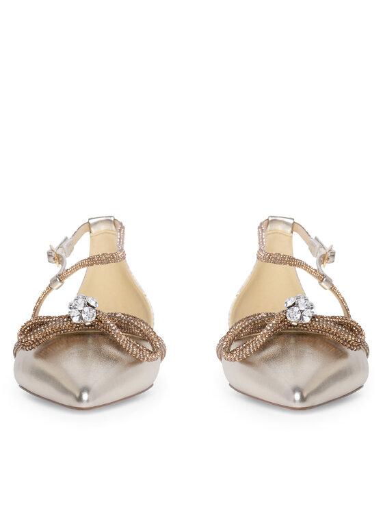 Eva Minge Eva Minge Sandalen COMO-V1381-813-1 Goldfarben