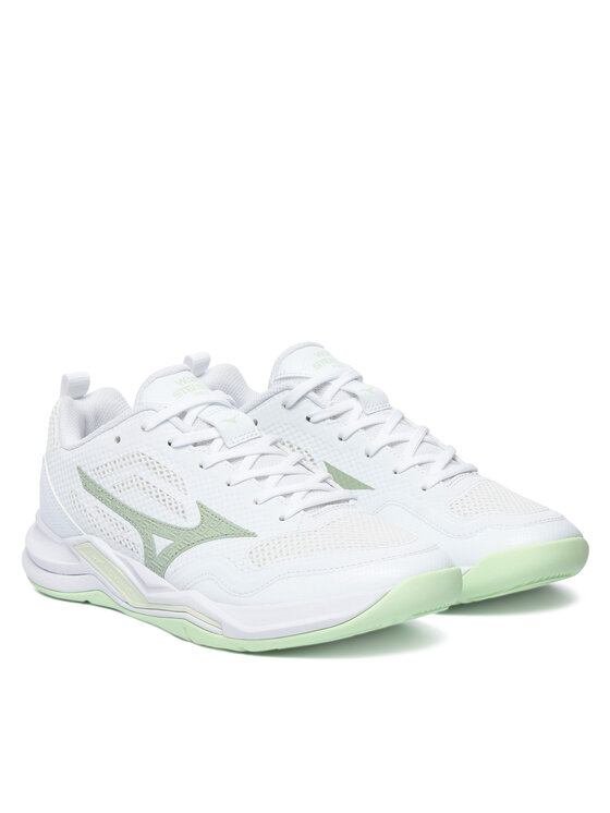 Mizuno Mizuno Încălțăminte pentru sporturi de interior Wave Stealth Pro X1GB2680 Alb