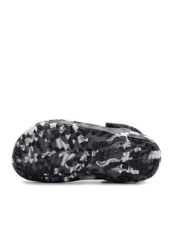 Crocs Crocs Şlapi C-BAYA MARBLED CLOG 206935-066 Negru