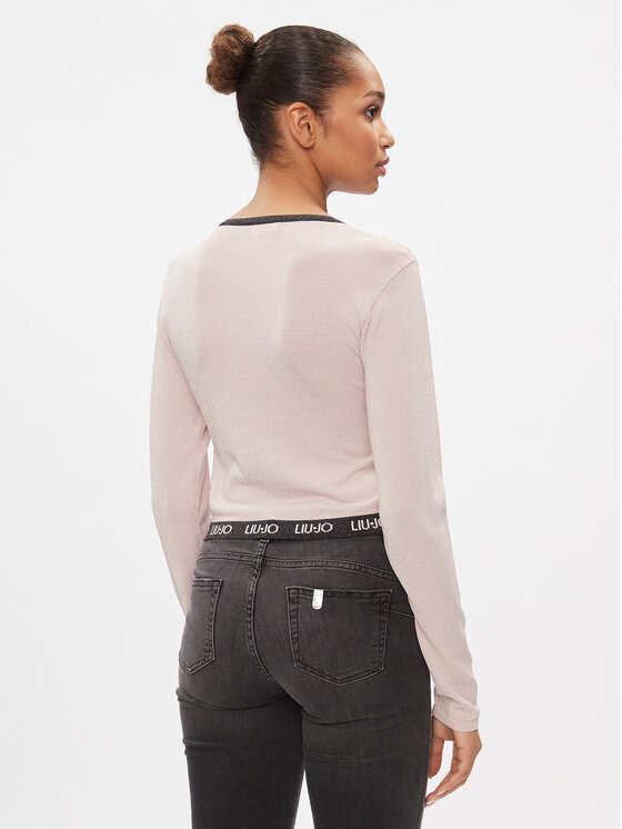 Liu Jo Sport Liu Jo Sport Μπλουζάκι TA4008 MS014 Ροζ Regular Fit