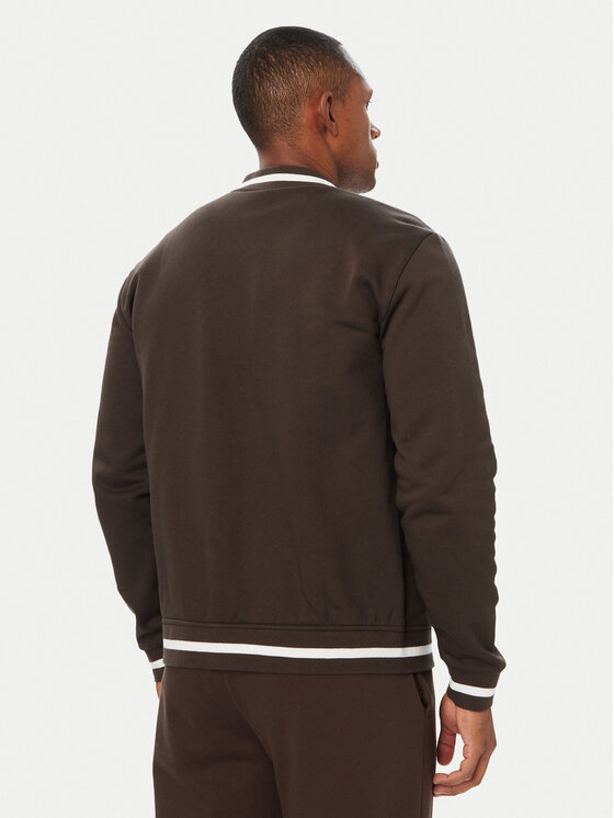 EA7 Emporio Armani EA7 Emporio Armani Mikina 7M002146 AF10377 U6027 Tmavo hnedá Regular Fit