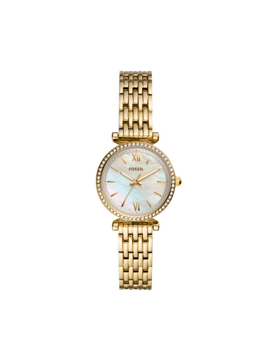 Fossil Fossil Zegarek Carle Mini S4735 Złoty