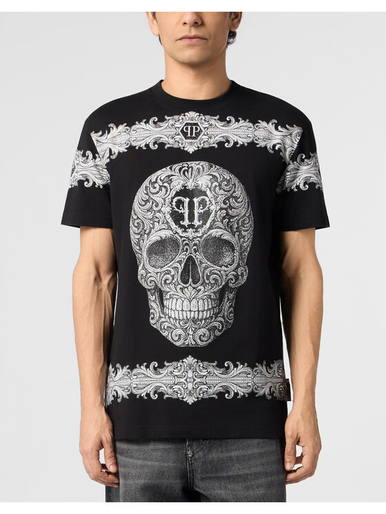 PHILIPP PLEIN PHILIPP PLEIN T-shirt 31294 Nero Regular Fit