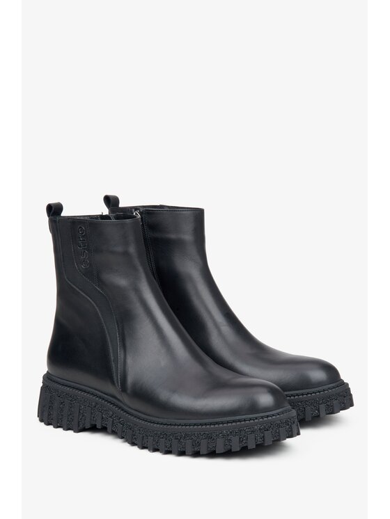 Estro Estro Μποτάκια ER00114926 Μαύρο