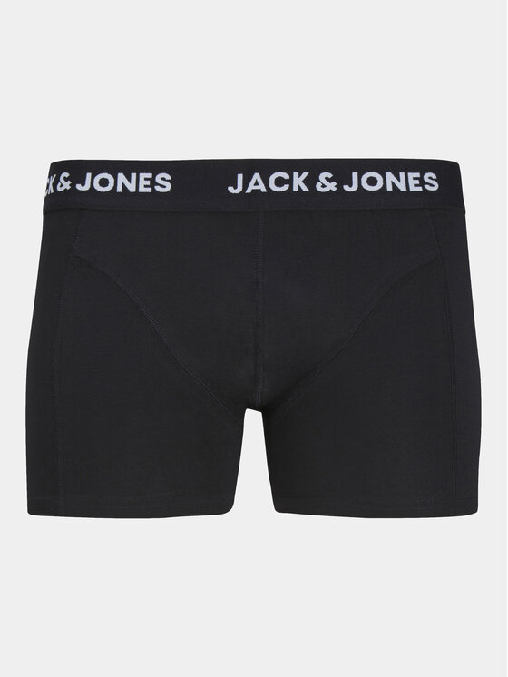 Jack&Jones Jack&Jones Set od 3 para bokserica Anthony 12171944 Crna