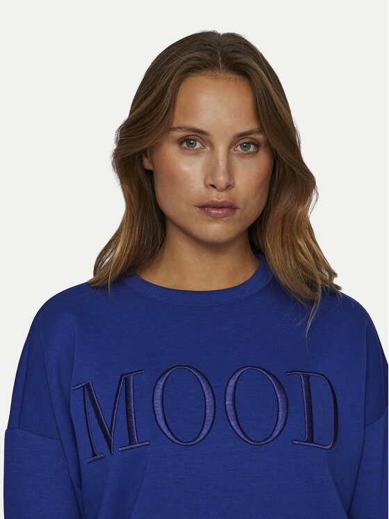 Vila Vila Суитшърт Reflect 14102406 Син Regular Fit