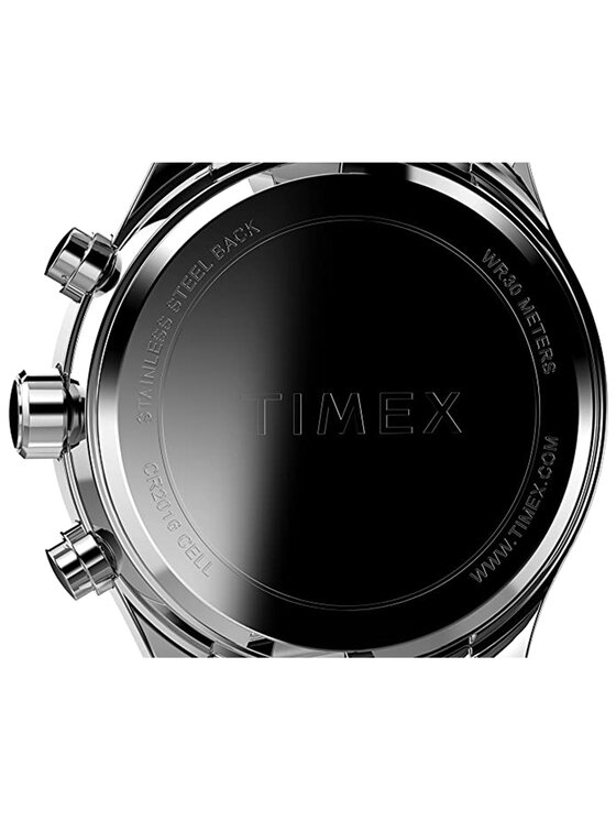 Timex Timex Ρολόι TW2V57600 Ασημί