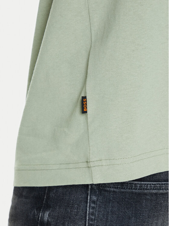 BOSS BOSS T-Shirt Te_Voyage 50546370 Grün Relaxed Fit
