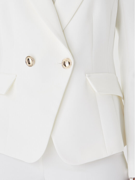 Rinascimento Rinascimento Giacca da abito CFC0128643003 Bianco Regular Fit