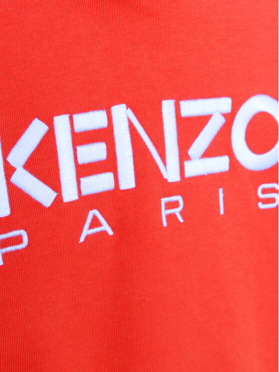 Kenzo Kids Kenzo Kids Džemperis ar kapuci K25763 S Sarkans Regular Fit
