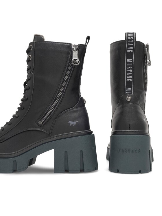 Mustang Mustang Auliniai batai 1471-502 Juoda