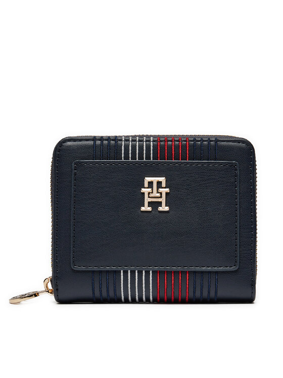 Tommy Hilfiger Tommy Hilfiger Великий жіночий гаманець Distinct Med Za Corp AW0AW16737 Cиній