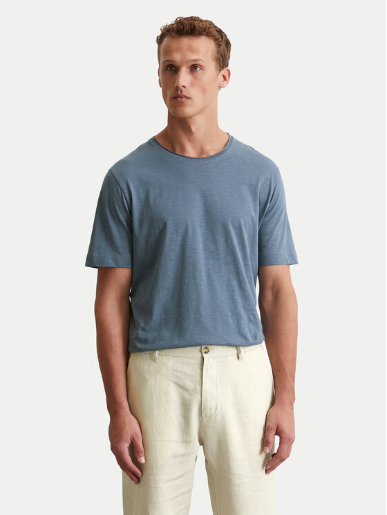 Marc O'Polo Marc O'Polo T-Shirt 536 2176 51270 Niebieski Regular Fit
