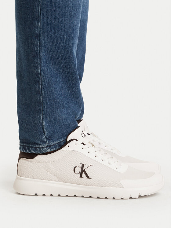 Calvin Klein Calvin Klein Sneakersy 3 Eva Runner Mesh YM0YM01264 Biały