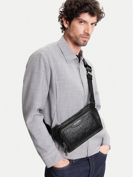KARL LAGERFELD KARL LAGERFELD Чанта за кръст A1M30004 Черен