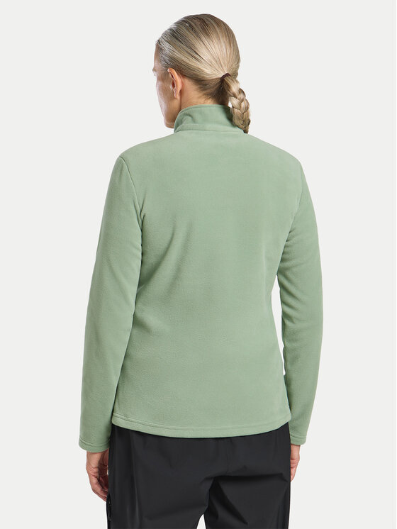 Jack Wolfskin Jack Wolfskin Flis Taunus Fz 1711391 Zelena Regular Fit