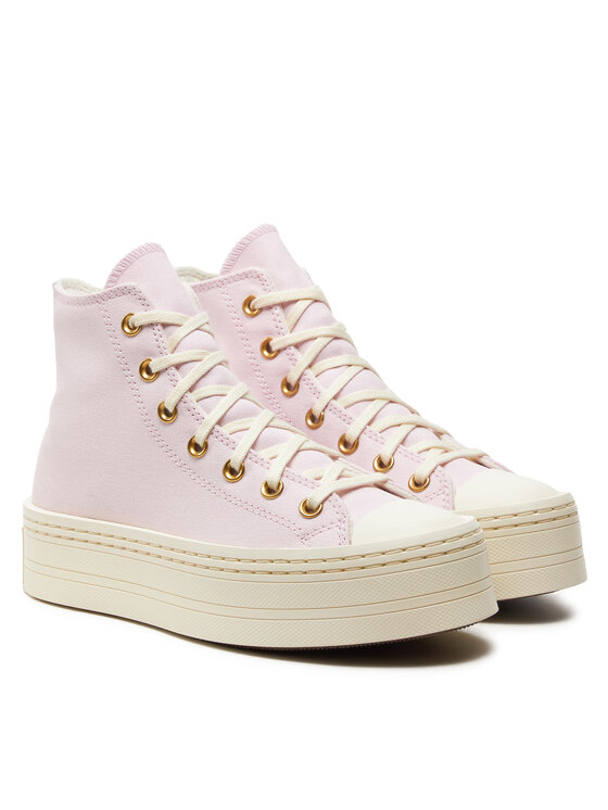 Converse Converse Tenisice Chuck Taylor All Star Modern Lift Platform Crafted Stitching A07578C Ružičasta