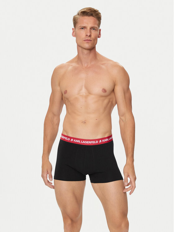 KARL LAGERFELD KARL LAGERFELD Set bokserica﻿ 240M2108 Crna