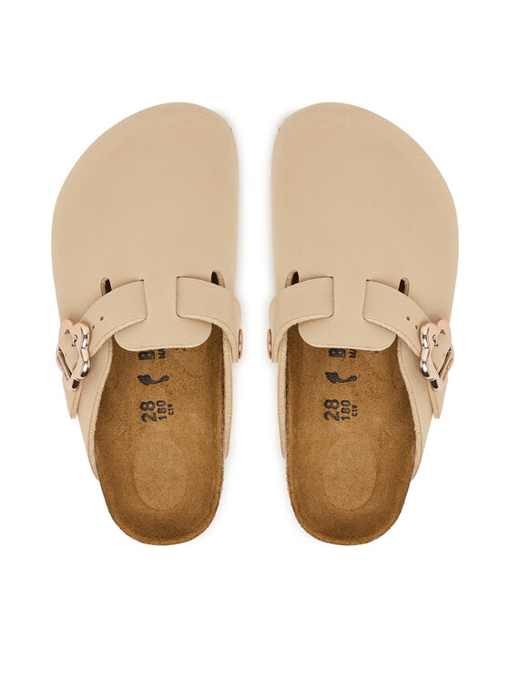 Birkenstock Birkenstock Šľapky Boston Flower Buckle 1030630 S Béžová