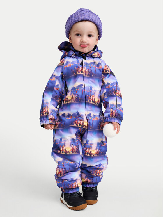 Reima Reima Zimski kombinezon Moomin Lyster 5100011D Plava Regular Fit