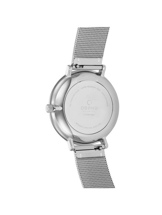 Obaku Obaku Zegarek V182GMCWMC Srebrny