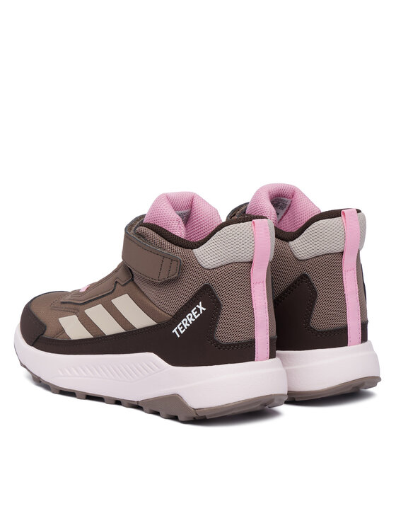 adidas adidas Trekkingi Terrex Anylander Mid Children Hiking Shoes JR9726 Brązowy