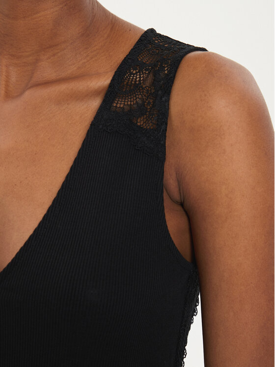 Morgan Morgan Top 242-DIOU Negru Slim Fit