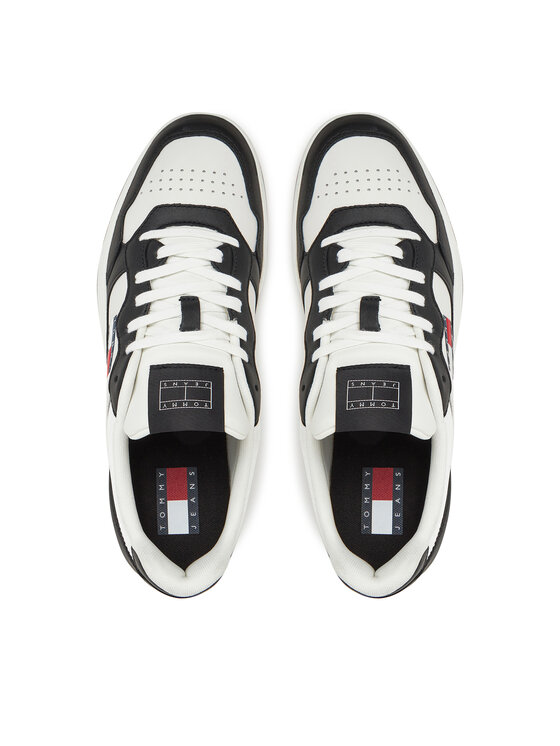 Tommy Jeans Tommy Jeans Sneakersy (New) Tjm Cupsole Leather Ess EM0EM01443 Biały