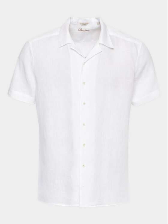 Stenströms Stenströms Srajca 7741947970 774194 Bela Slim Fit