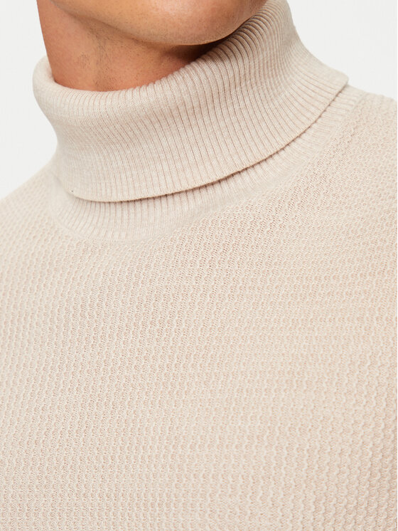 Jack&Jones Jack&Jones Гольф Cooper 12259310 Бежевий Regular Fit