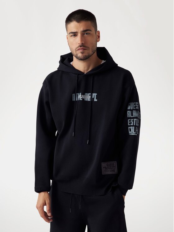 Guess Guess Mikina 174507 Černá Classic Fit