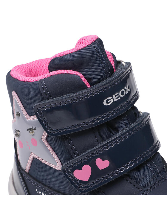 Geox Geox Snehule B Flanfil G.B Abx A B163WA 050FU C4268 M Tmavomodrá