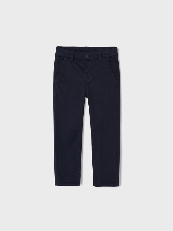 Mayoral Chino nohavice 513 Tmavomodrá Regular Fit