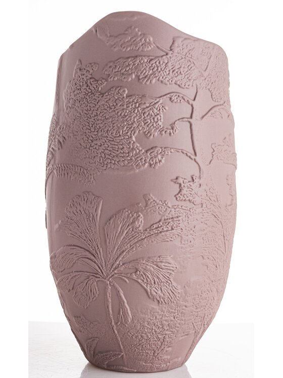 MIAhome MIAhome Wazon porcelanowy 35x19x17 cm MELINDA Różowy