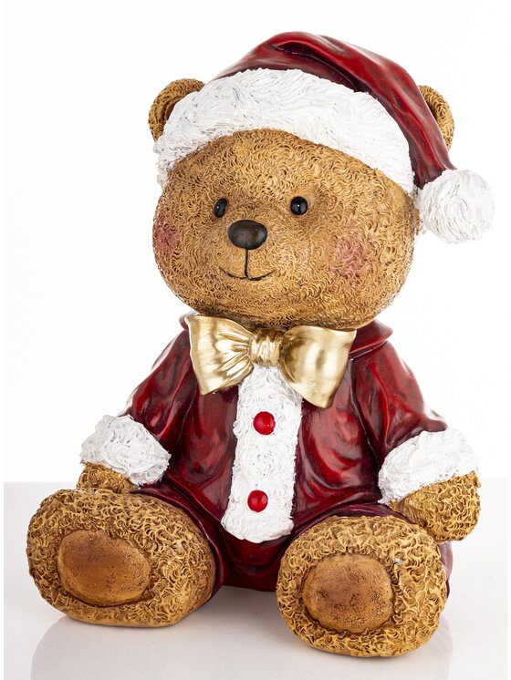 MIAhome MIAhome Figurka niedźwiadek URSUS w ubranku Czerwony
