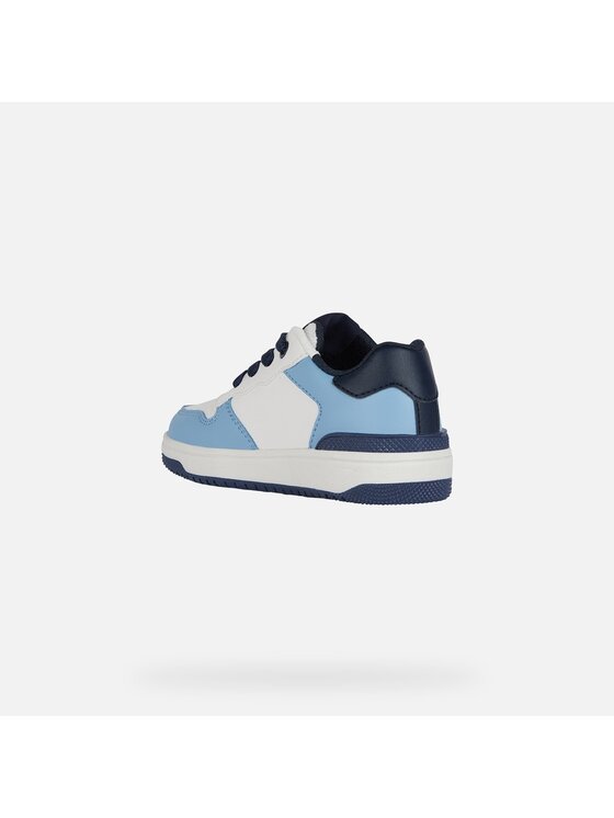 Geox Geox Sneakersy J45LQB 05411 C1ZA4 Biały