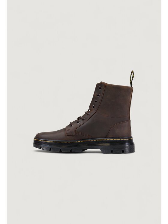 Dr. Martens Dr. Martens Αρβύλες Combs Leather Crazy Horse Unisex Καφέ