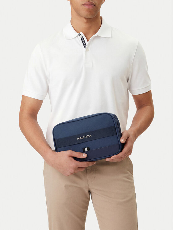 Nautica Nautica Τσαντάκι καλλυντικών WBEO-NTC-M1-001-SS26 Σκούρο μπλε