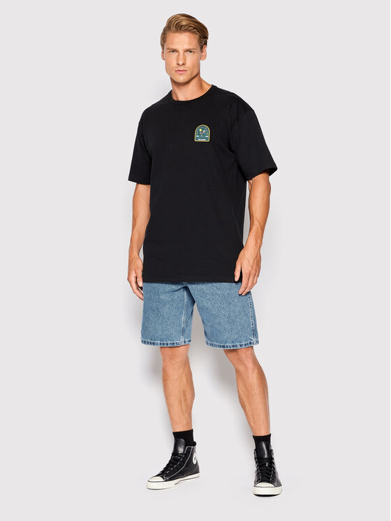 Vans Vans Džínsové šortky Drill Chore VN0A7S4S Modrá Loose Fit