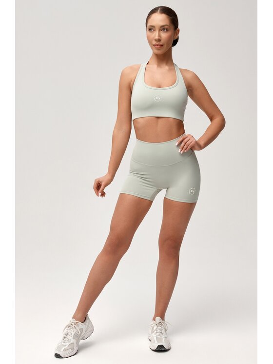 ROUGH RADICAL ROUGH RADICAL Szorty sportowe ZOYA PUSH-UP SHORTS Zielony jasny Slim Fit