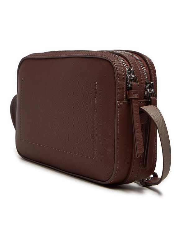 Calvin Klein Calvin Klein Ročna torba Ck Business Camera Bag_Saffiano K60K612571 Rjava