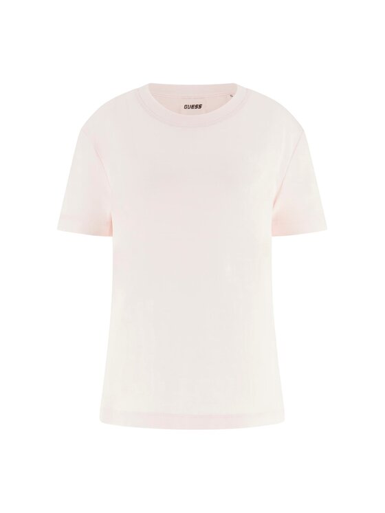 Guess Guess T-Shirt 181397 Różowy Classic Fit