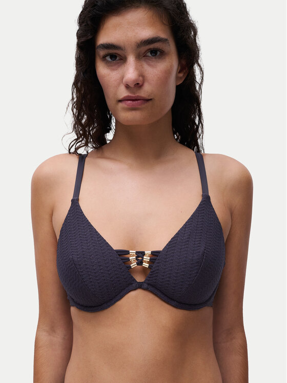Chantelle Chantelle Bikini pezzo sopra Minuit C1ADMA Blu scuro